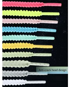 1Pair Elastic Rope Shoelace for Shoes Casual Sneakers Tennis Shoelaces Flat Shoe Laces 120/140/160CM Shoes Accessories