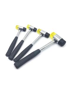 Double Face Soft Tap Rubber Hammer 25/30/35/40/45mm Multifunctional Glazing Window Beads Hammers Nylon Head Rubber Mallet