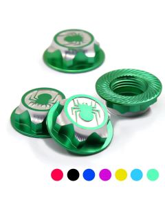 RS RC 4pc/lot Aluminium Wheel Hub Cover Antidust Cover 17mm HEX Nut For RC 1:8 Model Car Anti-skid Wheel Cover