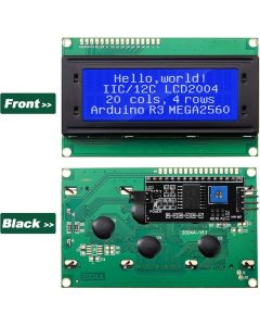 LCD2004 2004 LCD Module Blue/Green/White Screen 20X4 Character LCD Display IIC I2C Serial Interface Adapter Module for Arduino