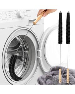 1pc Dryer Vent Cleaner Kit Lint Remover Brush, Long Flexible Refrigerator Coil Brush, Dryer Lint Brush Vent Trap Cleaner Tools