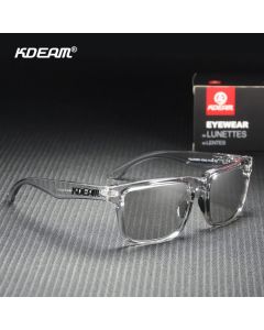 KDEAM Large Size Square Men's Sunglasses Polarized Photochromic Oversized Sun Glasses Fashion Women Shades Upgraded Edition