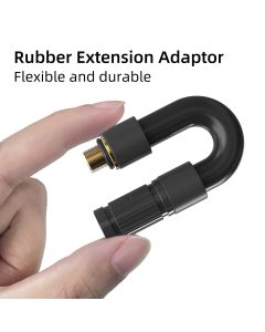 CYCLAMI 8mm Bicycle Air Pump Extension Hose Tube Pipe Cord Cycling Pumping Service Parts Bike Tire Inflator Nozzles Accessories