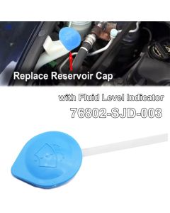Car Auto Washer Bottle Reservoir Tank Cap For Honda CR-V Insight Civic 7 8 Accord 5 6 Washer Reservoir Cap New 76802-SJD-003