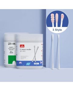 400/200 Pcs Double Head Cotton Swab Women Makeup Lipstik Buds Tip Sticks Nose Ear Cleaning Health Care Tools Bastoncillos Oidos