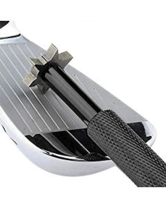 Golf Groove Tool Golf Iron Wedge Club Groove Sander Golf Club Cleaning Tool V U Blade 3 Color Golf Accessories