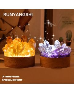 1pc Natural Amethyst Crystal Singel Point DIY Crystal Lamp reiki healing home decor mineral specimen collection