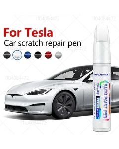 For Tesla Model 3 Y X S Car Paint Scratch Repair Pen Touch Up Paint  Accessories Black Pearl White Silver Deepsea Blue Red