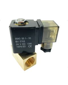 JT22-02 Direct Acting Brass Valve 80bar High Pressure Solenoid Valve 2 Way 1/4 3/8 1/2 BSP DC12V/24V AC220V Normal Close
