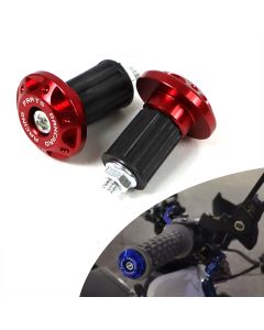 Motorcycle Handle Bar Ends Grips Moto CNC Metal Handlebar Counterweight Plug Slider Motor Bike Grips Dirt Bike Accessories
