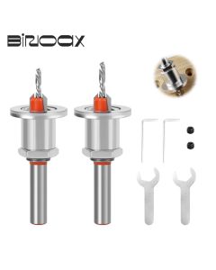 Adjustable Countersink Drill Bits 8mm Shank Drill Bit Set Screw Woodworking Chamfer Tool Quick Change 2.8mm 3mm 3.2mm 3.5mm 4mm