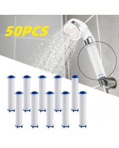 50PCS Shower Head Filter Replacement Showerhead Remove Chlorine/Fluoride/Hard Water/Calcario Hygienic Bathroom Accessories