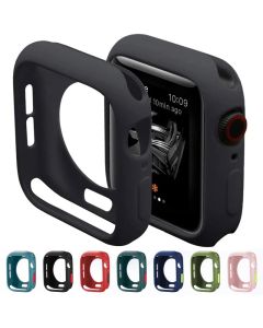 Cover For Apple Watch Case 49mm 44mm 40mm 42mm 38mm 45mm 41mm Accessories Soft Silicone Bumper iWatch Series Ultra 9 8 7 se 6 5