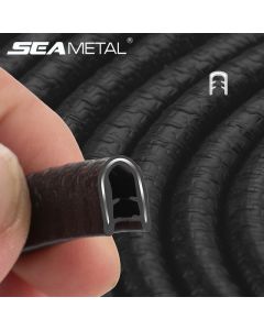 Car Door Edge Protector Universal Auto Door Guard Protective Strips Universal Automobiles Doors Trunk Hood Seal Sealant Strip