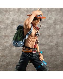 Figure One Piece DX10th Anniversary Fire Fist Escal D Ace Luffy Brother Toys Japan Anime Collectible Figurines PVC Model Toy