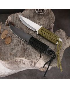 1PC outdoor stainless steel camping knife, suitable for cutting knife, fruit knife, field survival knife