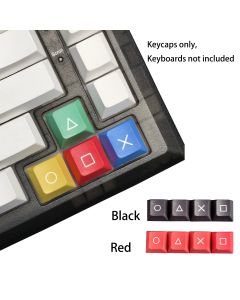 4pc PBT Cherry Profile Keycaps Arrow Keys 5-Sided Dye-Sublimation For Cherry Gateron MX Switches Mechanical Keyboard