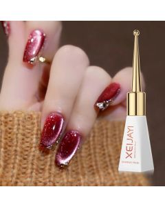 1pc 10ml Chili Peppers Magnetic Cat Eye Chrome Nail Powder Chameleon Metallic Nail Art Glitter Powder For Gel Polish DIY Home Na