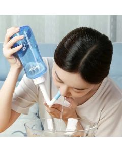 1 Piece Nasal Wash Bottle 300ml Adult And Children Nasal Cavity And Nasal Wash Bottle Physiological Saline Rhinitis Manual