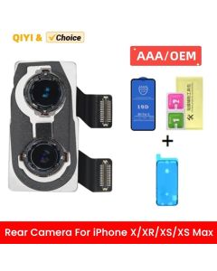 OEM Rear Camera For iPhone X/XR/XS/XS MAX Main Back Camera Replacement for iPhone XS Main Rear Camera with Flex Cables 4K Video