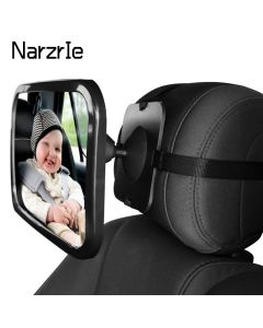 Baby Car Mirror Adjustable Car Back Seat Rearview Facing Headrest Mount Child Kids Infant Baby Safety Monitor Accessories