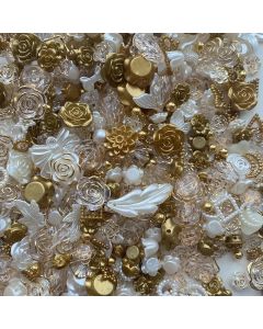30g/bag Mixed Baroque Rose Imitation Pearl Bow DIY Accessories