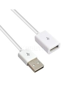 USB 2.0 A Male to Female Extension Data Extender Charge Extra Cable for iphone 6 Plues Samsung Note4 S6 Edge Laptop Cord