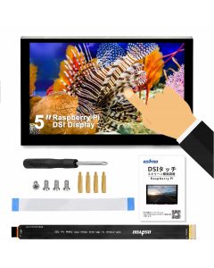 OSOYOO 5 Inch IPS Capacitive Touch Screen RPi5 DSI LCD Display Monitor 800x480 Resolution for Raspberry Pi 5 4 2 3 3B+