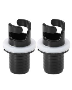 2Pcs Inflatable Boat Kayak Air Valve Adapter Inflation Air Foot Pump Hose Adapter Valve Connector