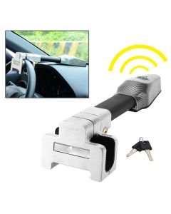 Universal Car Anti theft Safety Alarm Lock Car Steering Wheel Lock Retractable Security Car Locks Security Anti-Theft Tool