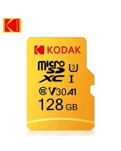 KODAK Micro SD Card Class 10 Memory Card 128GB 4K High Speed Cartao De Memoria Flash Memory TF Mecard C10
