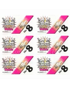 6Pcs Glow Plug OS O.S. 8 No.8 #8 Standard Glow Plug Spark Medium For RC Car Truck Nitro Engine Remote Control Cars