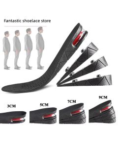 Height Increase Insole Invisible Heightening Template Air Cushion Shoe Inserts Variable Height Insoles Adjustable Cut Foot Pad