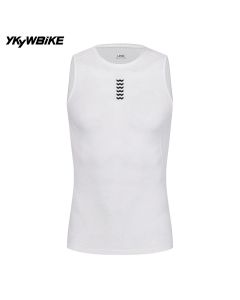 YKYWBIKE Men Cycling Base Layer Vest Summer Ride Jersey MTB Bike Bicycle Mesh Underwear Cycle Clothing