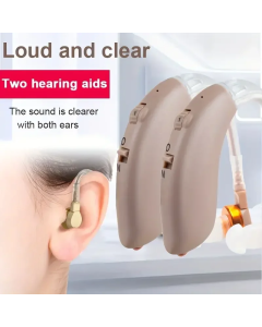 Elderly Double-ear Battery Type Hearing Aid Can Not Hear Can Not Hear The Sound To Be Available