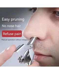 Nose Hair Trimming Men'S Portable Electric Shaver Low Noise Washable Portable Ear Hair Trimmer Cleaning Without Rusting Painless