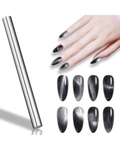 1PC Cat Eye Nail Magnetic Stick Cylindrical Magnet for Cat Eye UV Gel Polish Snowlight Glitter Effect Tools Manicure Design Tool