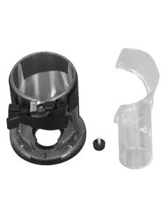 Trimming Machine Base Adjustable Aluminum Alloy Plunge Router Base with Dust Collection Cover