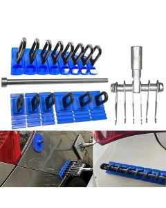 New Car Dent Repair Tool Auto Dent Puller Kit Heavy Duty Cars Body Dent Remover Glue Pulling Tabs Blue Pull Tools