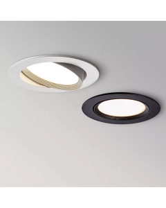High-performance Embedded LED Downlight Angle Adjustable 5W7W9W12W15W20W COB Anti-Glare Dimmable Ceiling Light Spotlights CRI＞98