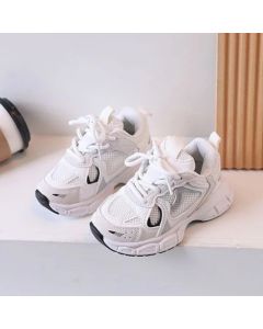 Children Tennis Shoes Versatile Non-slip White Sneakers for Kids Girls Fashion Causal Breathable Toddlers Boys Sports Shoes Hot