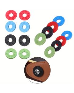 10pcs Professional Rubber Strap Locks for Electric Guitar and Bass - Secure and Safe Guitar Strap Locks with Gasket and Washer