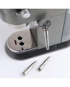 Coffee Machine Steam Nozzle Steam Lever Tip Steam Wand Nozzle for Delonghi Dedica EC680/EC685, ECP3420, EC9335, ECO310