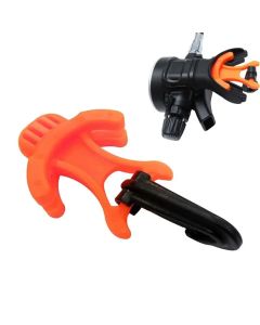 2Colors Scuba Dive Mouthpiece Holder for 2nd Stage Regulator Octopus Retainer Clip Scuba Dive Mouthpiece Holder