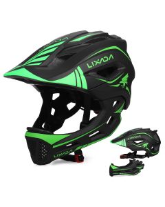 Lixada Kids Full Face Helmet Detachable Children Sports Safety Bike Helmet Protective Gear for Cycling Skateboarding Roller Skat