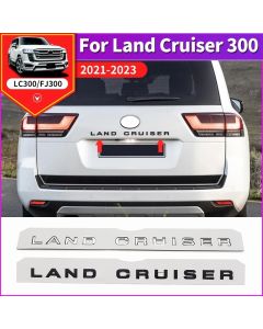 for 2021-2023 Toyota Land Cruiser 300 Lc300 VXR GXR 3D Letter Sticker Tailgate Badge Emblem Badge Exterior Modification Accessor