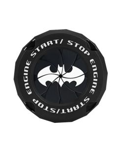 Push Start Button Cover Bat Design Start Stop Button Cover Protective Push Button Cover Universal Push Start Cover for Most Cars