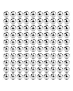 100 Pcs/bag 3mm 4mm Replacement  BALLS  Threaded Surgical Steel Industrial Barbell Tongue Belly Body Piercing Parts
