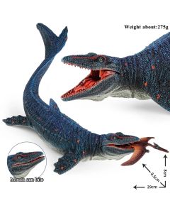 Oenux New Sealife Animals Model Prehistoric Mosasaurus Liopleurodon Kronosaurus Action Figures Solid PVC Collection Toy Kid Gift