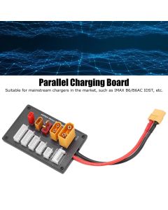 XT60 Lipo Parallel Charging Board Lipo Battery Charger 2S‑6S Parallel Balanced Charging Adapter